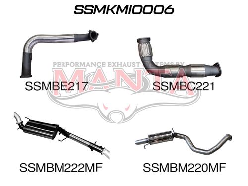 Pajero NS Auto only 3.2L 06 - 08 Without DPF