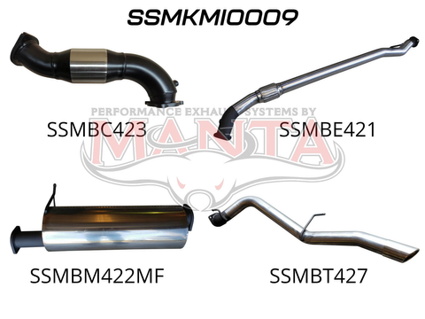 Mitsubishi Triton MN Manual 4X4 2.5L CRD With Cat & Muffler
