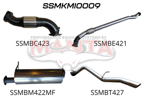 Mitsubishi Triton MN Manual 4X4 2.5L CRD With Cat & Muffler