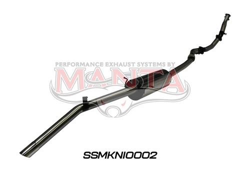 Nissan Navara D22 3.0L 3in Exhaust Without Cat, with Muffler