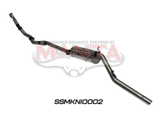 Nissan Navara D22 3.0L 3in Exhaust Without Cat, with Muffler