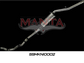 Nissan Navara D22 3.0L 3in Exhaust Without Cat, with Muffler