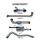 Nissan Navara D40 2.5L MAN 05 - 07 Without Cat R Tail