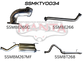 Toyota Landcruiser HDJ100 4.2L TD WAGON 3in CENTRE MUFFLER & REAR TAIL