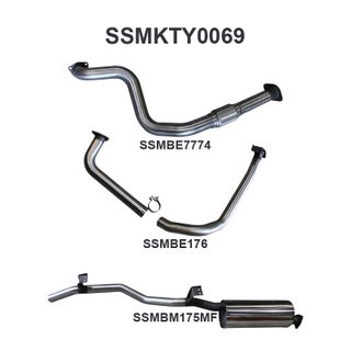 Toyota HZJ75, 78 Landcruiser 2.5in off Manifold