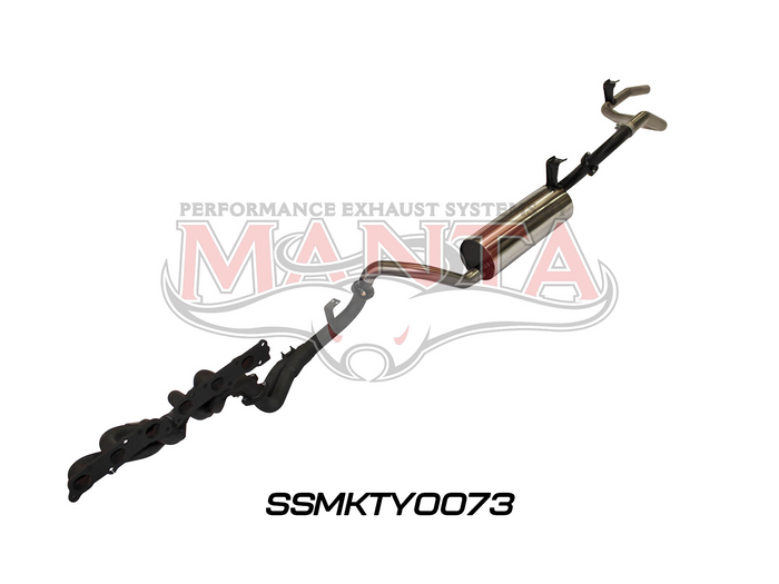Toyota Landcruiser FZJ80 4.5L Extractors & 2.5in Full System