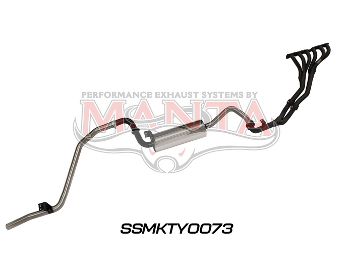 Toyota Landcruiser FZJ80 4.5L Extractors & 2.5in Full System