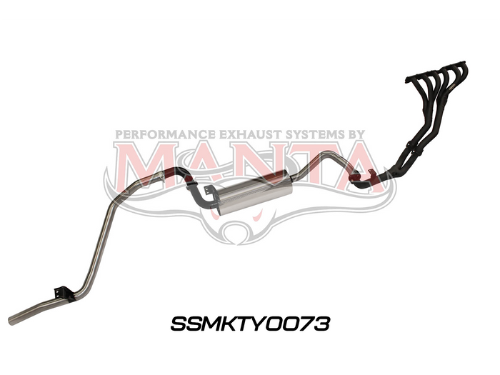 Toyota Landcruiser FZJ80 4.5L Extractors & 2.5in Full System