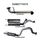 Toyota UZJ100 LANDCRUISER 4.7L V8 3in CAT-BACK EXHAUST WITH CENTRE & REAR MUFFLER