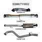 Toyota Hilux KUN26R 3.0L D4D 3in Muffler With Cat