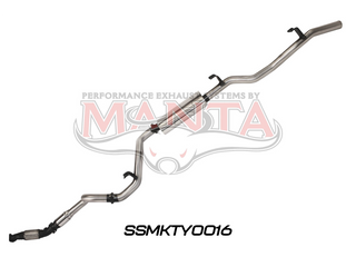 Toyota Landcruiser VDJ78 V8 Troop Carrier 3in With Cat & Muffler