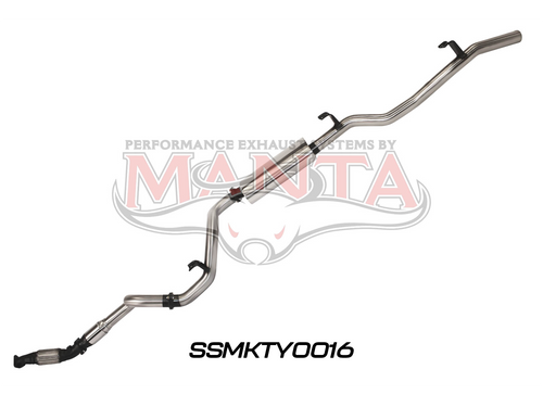 Toyota Landcruiser VDJ78 V8 Troop Carrier 3in With Cat & Muffler