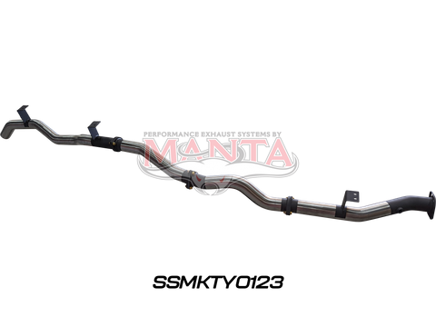 Toyota Landcruiser VDJ79 Single & Dual Cab Ute 3in DPF Back WOM