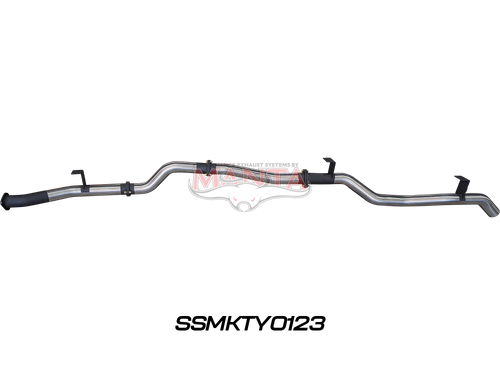 Toyota Landcruiser VDJ79 Single & Dual Cab Ute 3in DPF Back WOM