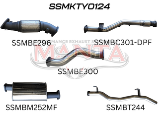 Toyota Landcruiser VDJ79 V8 Ute 3in With Cat & Muffler DPF