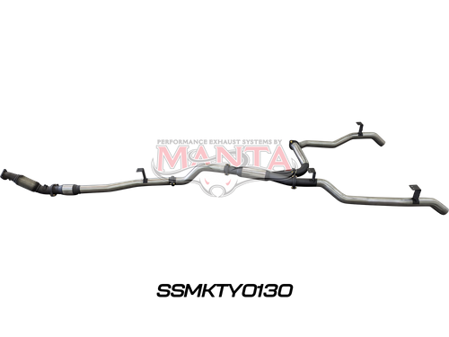 Toyota Landcruiser VDJ79 V8 Ute Dual 3in With Cat & Hotdog DPF
