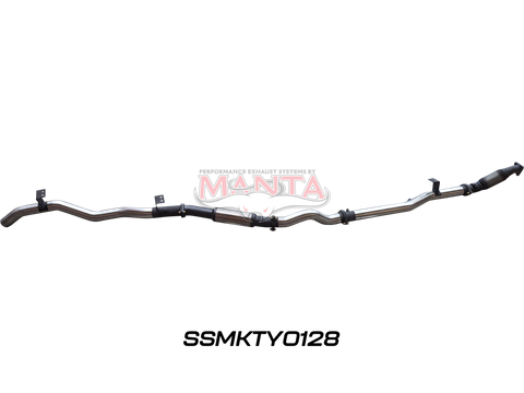 Toyota Landcruiser VDJ79 V8 Ute 3in NO Cat, With Hotdog DPF