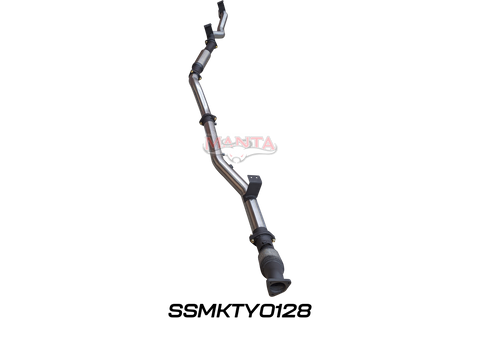 Toyota Landcruiser VDJ79 V8 Ute 3in NO Cat, With Hotdog DPF
