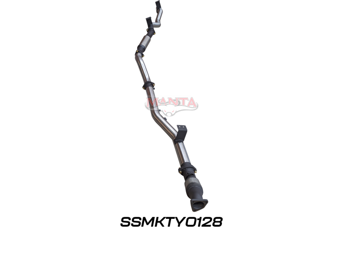 Toyota Landcruiser VDJ79 V8 Ute 3in NO Cat, With Hotdog DPF