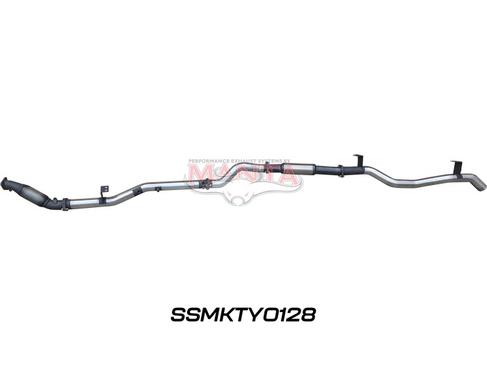 Toyota Landcruiser VDJ79 V8 Ute 3in NO Cat, With Hotdog DPF