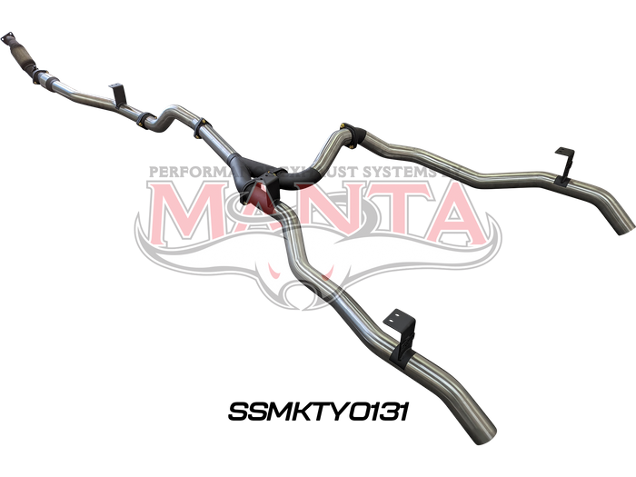 Toyota Landcruiser VDJ79 V8 Ute Dual 3in With Cat & WOM DPF