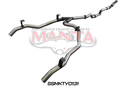 Toyota Landcruiser VDJ79 V8 Ute Dual 3in With Cat & WOM DPF