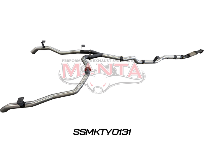 Toyota Landcruiser VDJ79 V8 Ute Dual 3in With Cat & WOM DPF
