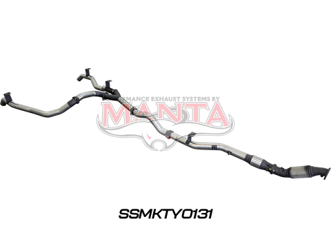 Toyota Landcruiser VDJ79 V8 Ute Dual 3in With Cat & WOM DPF