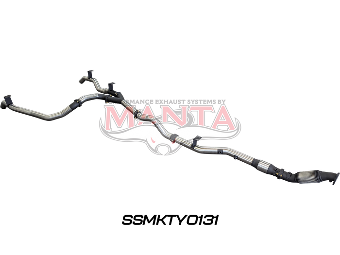 Toyota Landcruiser VDJ79 V8 Ute Dual 3in With Cat & WOM DPF