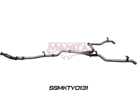 Toyota Landcruiser VDJ79 V8 Ute Dual 3in With Cat & WOM DPF