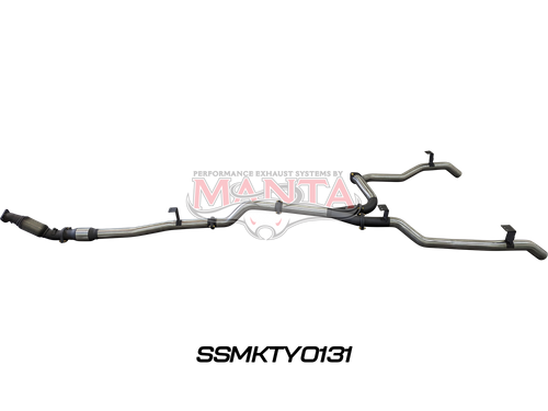 Toyota Landcruiser VDJ79 V8 Ute Dual 3in With Cat & WOM DPF