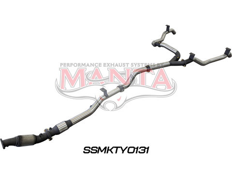 Toyota Landcruiser VDJ79 V8 Ute Dual 3in With Cat & WOM DPF