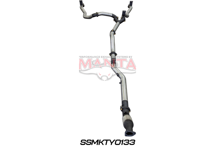 Toyota Landcruiser VDJ79 V8 Ute Dual 3in NO Cat, WOM DPF