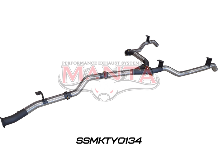 Toyota Landcruiser VDJ79 V8 Ute Dual 3in DPF Back