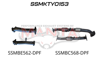 Toyota LandCruiser VDJ200 DPF Replacement Only With Cats