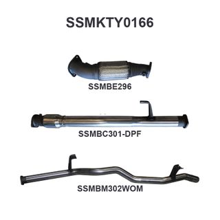 Toyota Landcruiser VDJ76 V8 Wagon 3in With Cat, WOM DPF