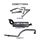 Toyota Landcruiser FZJ105 4.5L Extractors & 2.5in Muffler/Tailpipe