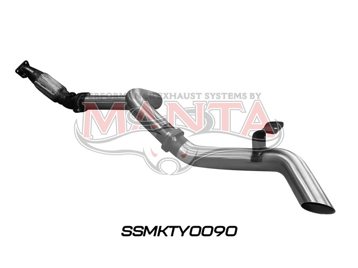 Toyota Landcruiser VDJ79 V8 S/Cab Ute 3in Without Cat Side Exit