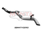Toyota Landcruiser VDJ79 V8 S/Cab Ute 3in Without Cat Side Exit