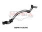 Toyota Landcruiser VDJ79 V8 S/Cab Ute 3in Without Cat Side Exit