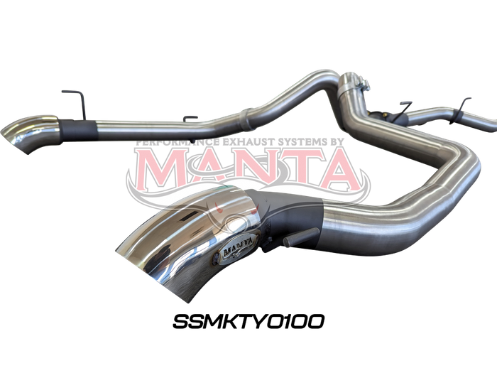 Toyota Landcruiser VDJ200 3in DPF Back Twin 3in Tailpipe