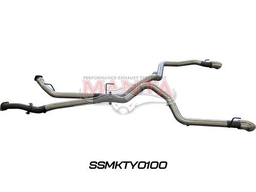 Toyota Landcruiser VDJ200 3in DPF Back Twin 3in Tailpipe