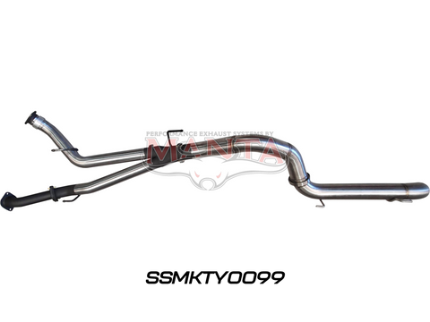 Toyota Landcruiser VDJ200 3in DPF Back W/4in Tailpipe