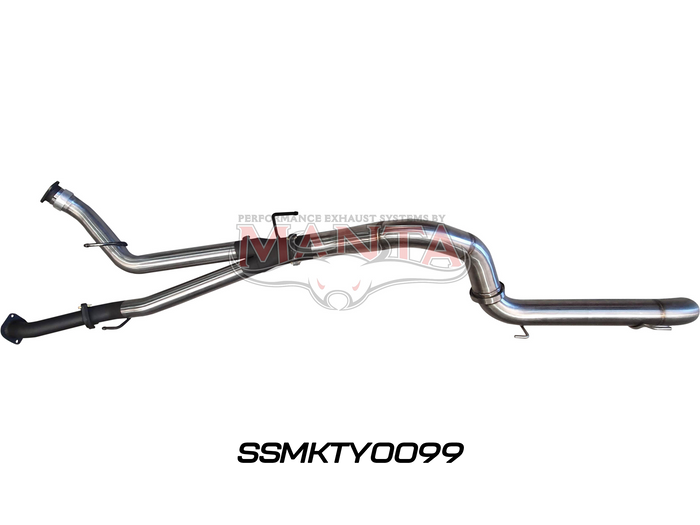 Toyota Landcruiser VDJ200 3in DPF Back W/4in Tailpipe