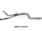 Toyota Landcruiser VDJ200 3in DPF Back W/4in Tailpipe