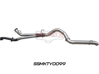 Toyota Landcruiser VDJ200 3in DPF Back W/4in Tailpipe