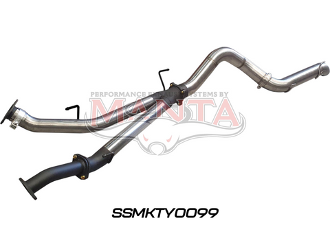 Toyota Landcruiser VDJ200 3in DPF Back W/4in Tailpipe