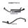 Toyota FZJ80 Landcruiser 2.5in off Extractors