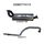 FZJ105 2.5in off Extractors Muffler/Tailpipe