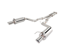 Ford Mustang FM Sedan 5.0L 2015 on Twin 3in Cat-Back System Stainless Steel